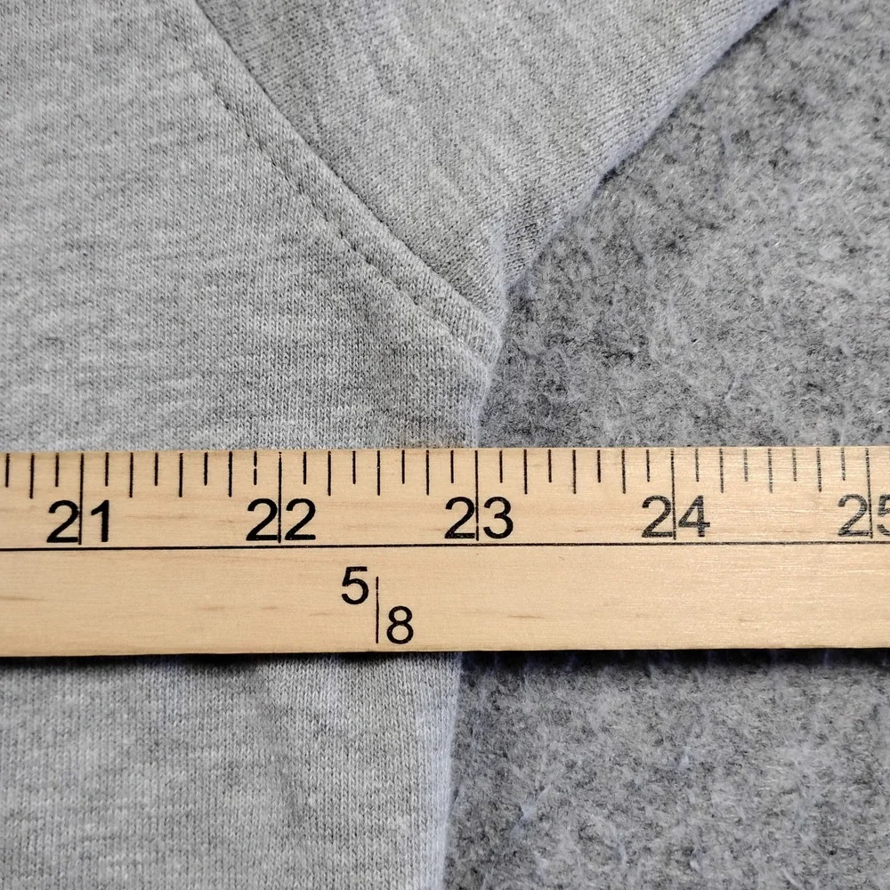 Pendleton Mens Gray Full Zip Hoodie Graphic Back Print Sweatshirt Size M